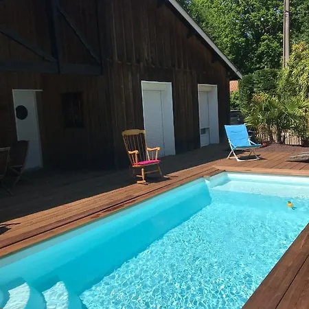 Piscine Chauffee & Sur Le Bassin D Arcachon - Proche Et Ocean * لانتون