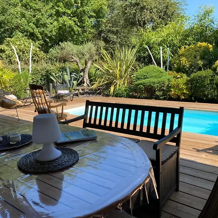 Piscine Chauffee & Sur Le Bassin D Arcachon - Proche Et Ocean بيت للعطل *