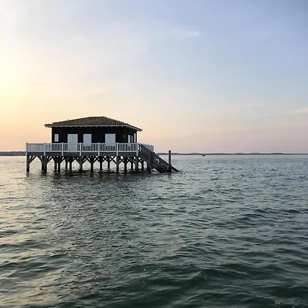 Piscine Chauffee & Sur Le Bassin D Arcachon - Proche Et Ocean بيت للعطل *