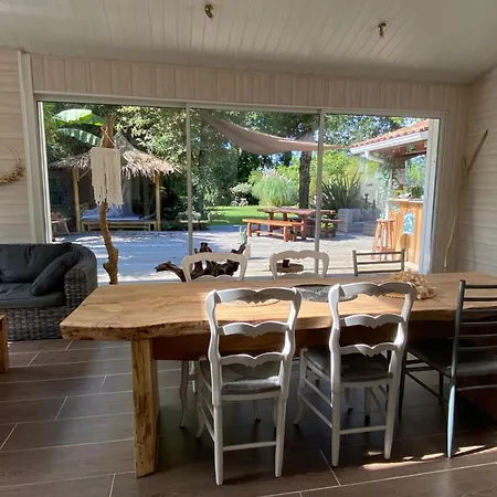 Piscine Chauffee & Sur Le Bassin D Arcachon - Proche Et Ocean لانتون