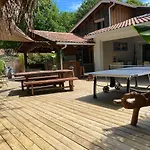 Piscine Chauffee & Sur Le Bassin D Arcachon - Proche Et Ocean بيت للعطل لانتون
