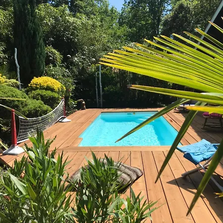 Maison Boheme Piscine Chauffee Et Spa Sur Le Bassin D Arcachon - Au Calme Holiday home Lanton