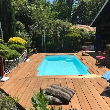 Maison Boheme Piscine Chauffee Et Spa Sur Le Bassin D Arcachon - Au Calme *