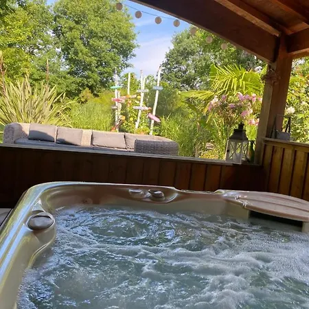 Maison Boheme Piscine Chauffee Et Spa Sur Le Bassin D Arcachon - Au Calme Holiday home Lanton