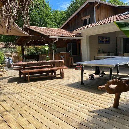 Piscine Chauffee & Sur Le Bassin D Arcachon - Proche Et Ocean Tatil Evi Lanton