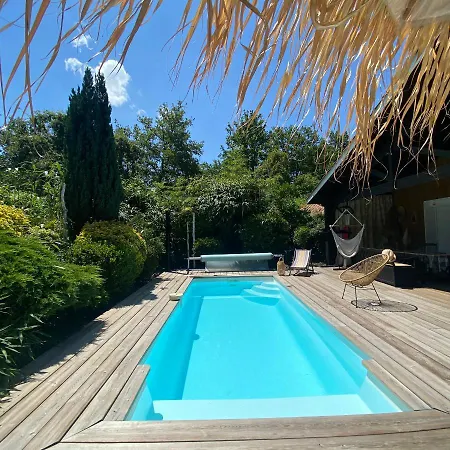 Holiday home Maison Boheme Piscine Chauffee Et Spa Sur Le Bassin D Arcachon - Au Calme