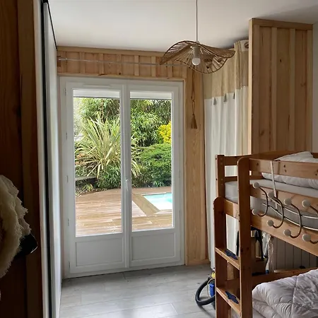 Maison Boheme Piscine Chauffee Et Spa Sur Le Bassin D Arcachon - Au Calme *