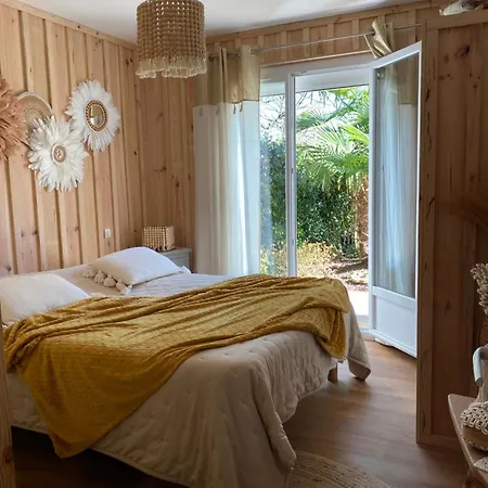 Maison Boheme Piscine Chauffee Et Spa Sur Le Bassin D Arcachon - Au Calme