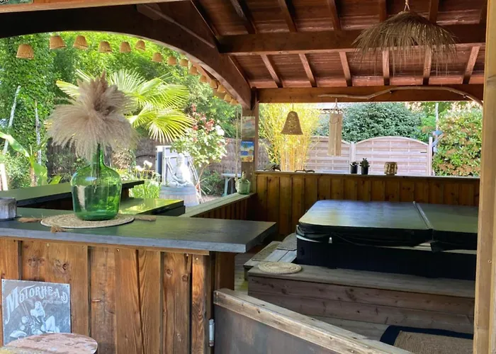 Piscine Chauffée&spa Sur Le Bassin D Arcachon - Proche Et Océan