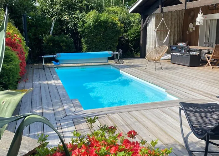 Сasa de vacaciones Piscine Chauffée&spa Sur Le Bassin D Arcachon - Proche Et Océan *